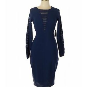 Navy long sleeve dress - Express size 2.